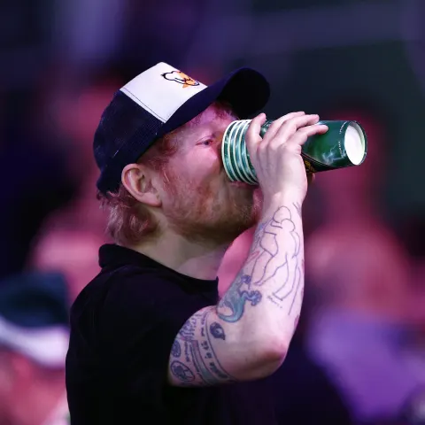 ed sheeran darts wm rüpel