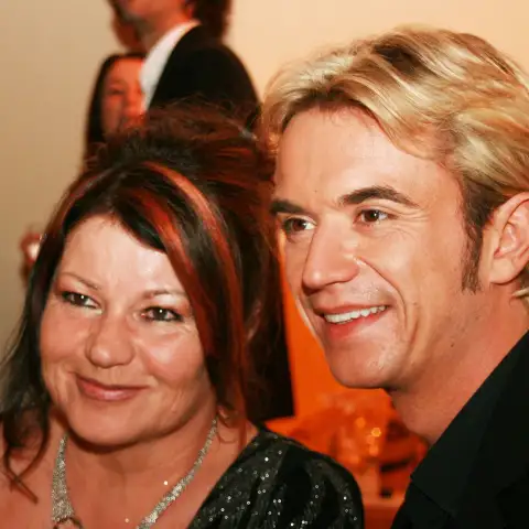 Florian Silbereisen mit seiner Mama Helga 2008