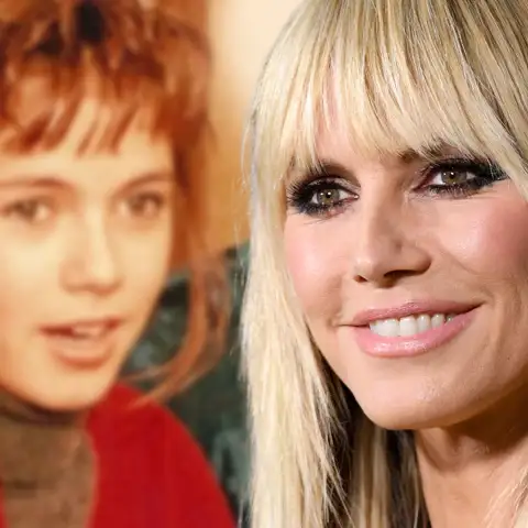 So sah Heidi Klum früher aus
