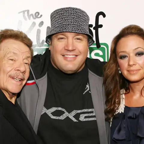 Jerry Stiller, Kevin James und Leah Remini bei einer „King of Queens“-Premiere