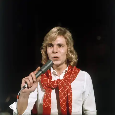 Jürgen Marcus singt bei der Hitparade