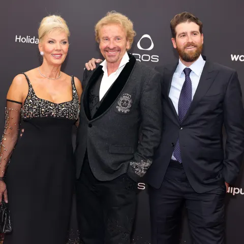 Thomas Gottschalks Kinder: Hier sehen wir ihn mit Sohn Tristan (2023)