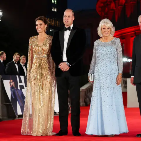 Kate, William, Camilla und Charles