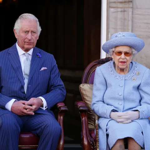 König Charles und die Queen
