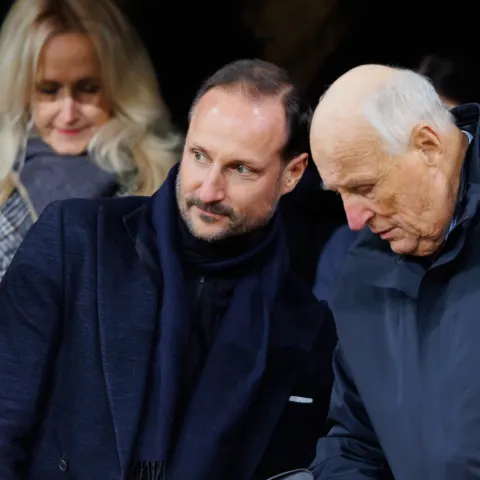 König Harald und Prinz Haakon