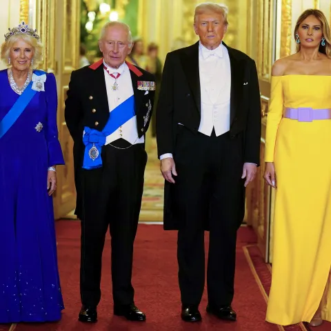königin camilla könig charles donald trump melania trump