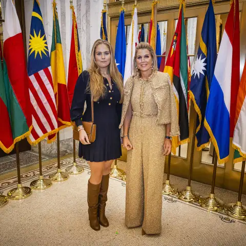 Königin Máxima und Prinzessin Amalia