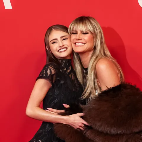 Leni und Heidi Klum