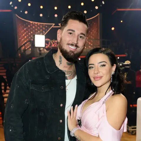 Leyla Lahouar und Mike Heiter