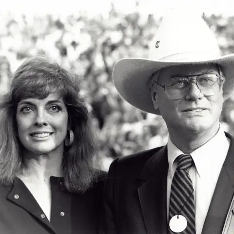 Linda Gray und Larry Hagman in der Kult-Serie "Dallas"