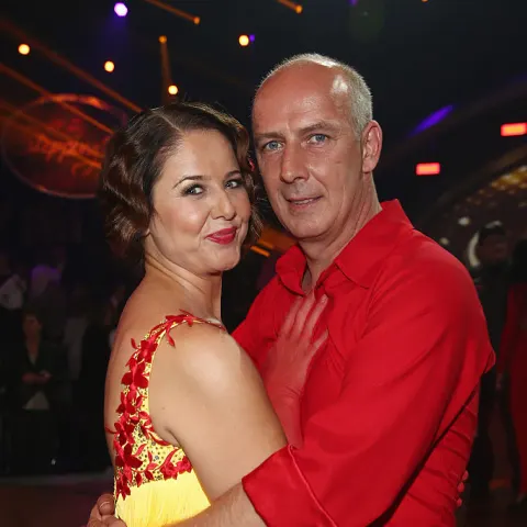 Ex-Fußball-Nationalspieler Mario Basler und seine Freundin Doris Büld