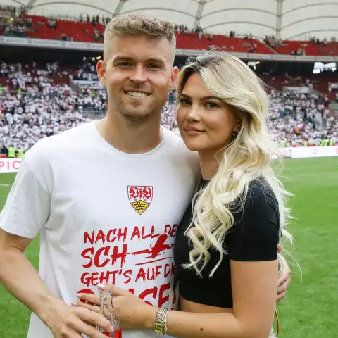 Maximilian Mittelstädt und seine Freundin Lea Prinz