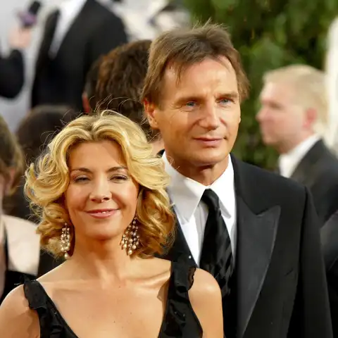 Natasha Richardson und Liam Neeson bei den Golden Globe Awards
