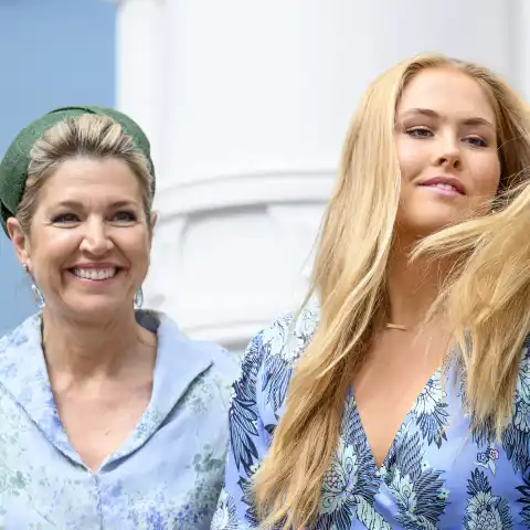 Prinzessin Amalia und Königin Máxima