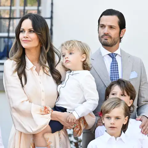 Prinzessin Sofia und Prinz Carl Philip