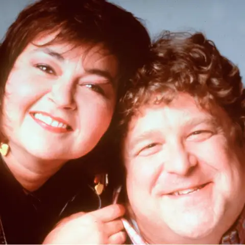 Roseanne Barr und John Goodmann
