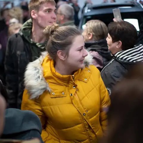 Sarafina Wollny und Peter