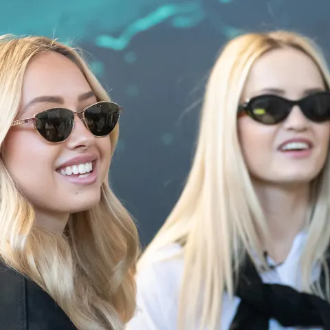 Shania und Davina Geiss