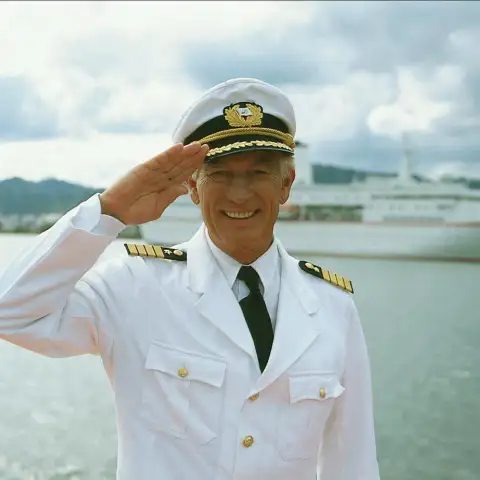 Siegfried Rauch als „Jakob Paulsen“ auf dem „Traumschiff“