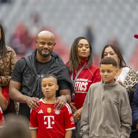 Vincent Kompany und Familie