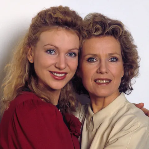 Witta Pohl und Sabine Kaack waren bei „Diese Drombuschs" zu sehen