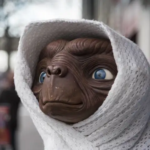 Der Außerirdische „E.T.“