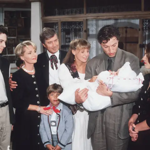 „Forsthaus Falkenau“-Darsteller im Jahr 1988