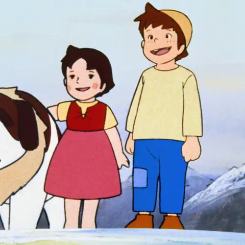 heidi serie anime szene