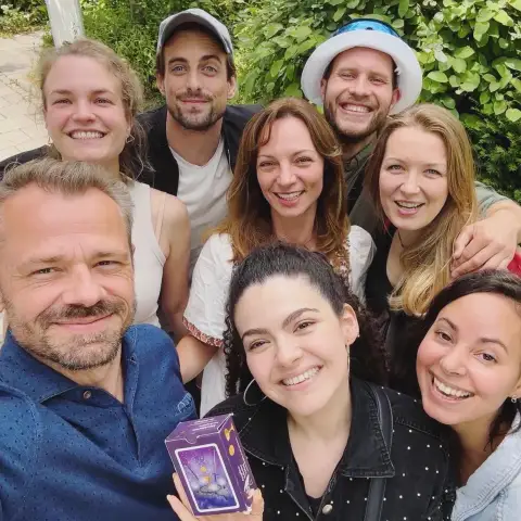 Sturm der Liebe Selfie Sven Waasner Christina Arends Pablo Konrad Viola Wedekind Merve Cikar Arne Löber Katja Rosin Jeannine Gaspar