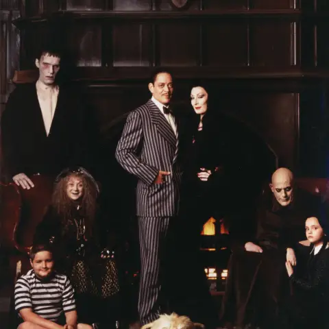 „Die Addams Family“-Darsteller im Jahr 1991