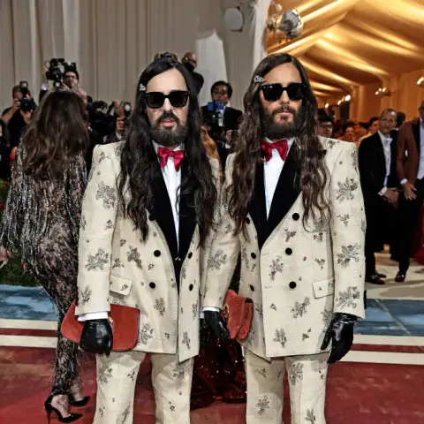 Alessandro Michele und Jared Leto bei der Met Gala 2022