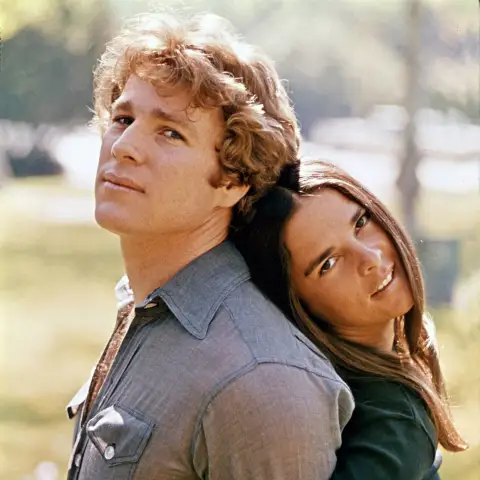 Ryan O'Neal und Ali MacGraw in „Love Story“