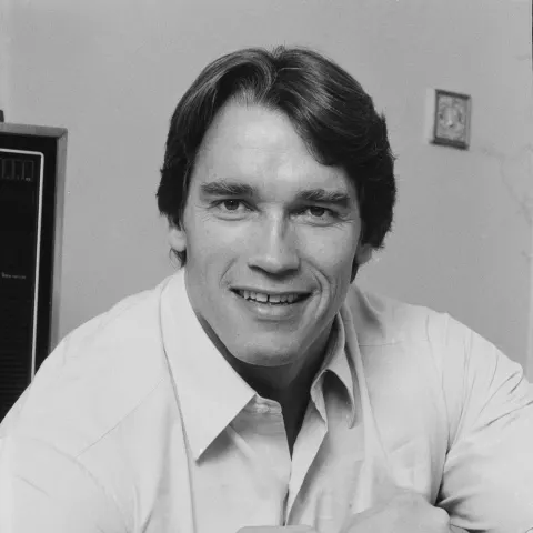 Arnold Schwarzenegger in den Achtzigern