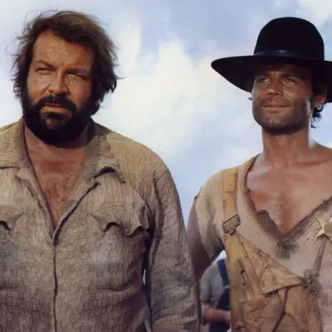 Bud Spencer und Terence Hill in „Die rechte und die linke Hand des Teufels“ 1969