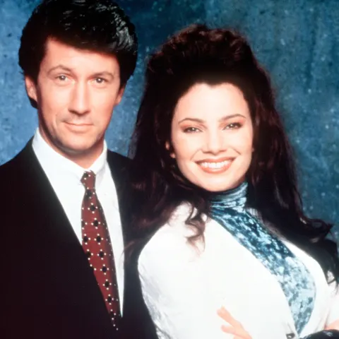Charles Shaughnessy und Fran Drescher aus „Die Nanny“