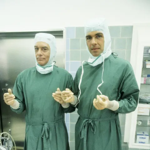 „Die Schwarzwaldklinik“: Klausjürgen Wussow und Sascha Hehn