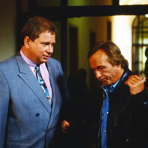 Besetzung „Ein Fall für zwei“ Rainer Hunold und Claus Theo Gärtner