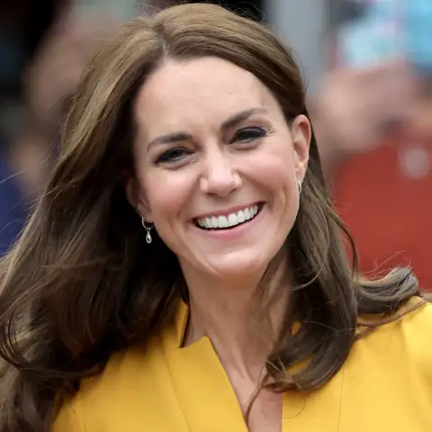 Herzogin Kate gelbes kleid