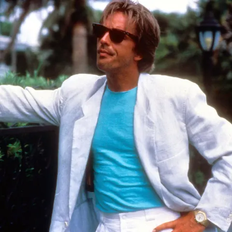 Don Johnson in "Miami Vice"