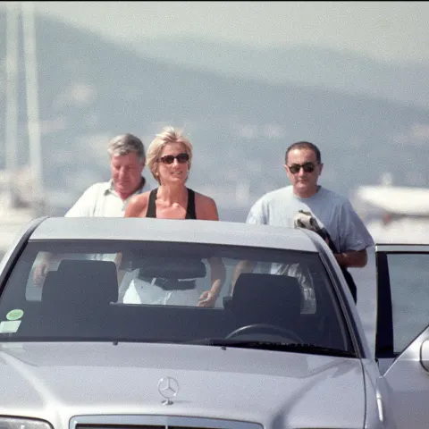 Lady Diana Mercedes-Benz