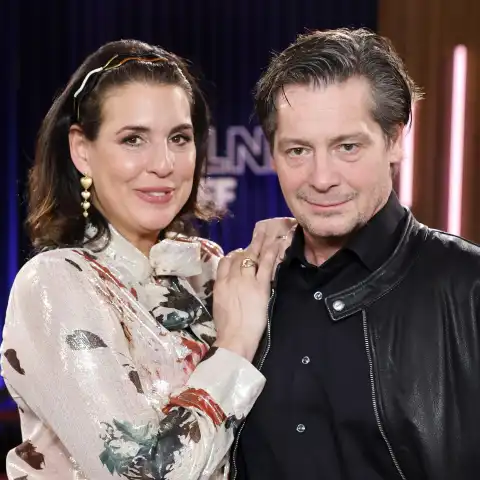 Elena Uhlig und ihr Mann Fritz Karl