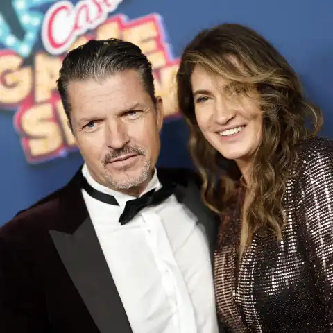 Schauspieler Hardy Krüger Jr. und seine Ehefrau Alice Krüger beim Blue Carpet zu 40 Jahre Merkur Spielbank Hohensyburg in Dortmund.