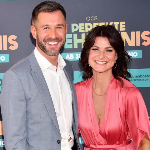 Jochen Schropp und Marlene Lufen bei der Das Perfekte Geheimnis Film Premiere am 21.10.2019 in München Das Perfekte Geh