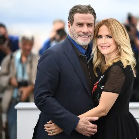 John Travolta und Kelly Preston