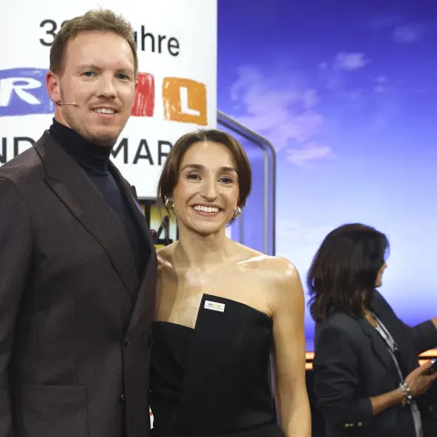 Julian Nagelsmann mit Freundin Lena Wurzenberger