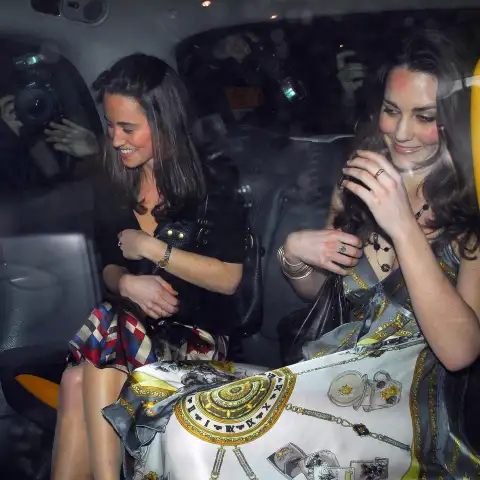 Pippa und Kate Middleton nach einer Party-Nacht