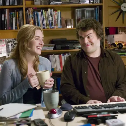 Kate Winslet und Jack Black in „Liebe braucht keine Ferien“