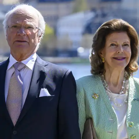 König Carl Gustaf und Königin Silvia in Stockholm