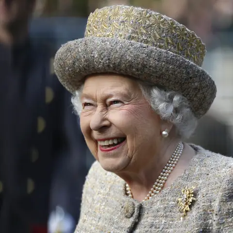 Königin Elisabeth II. lacht zu Lebzeiten