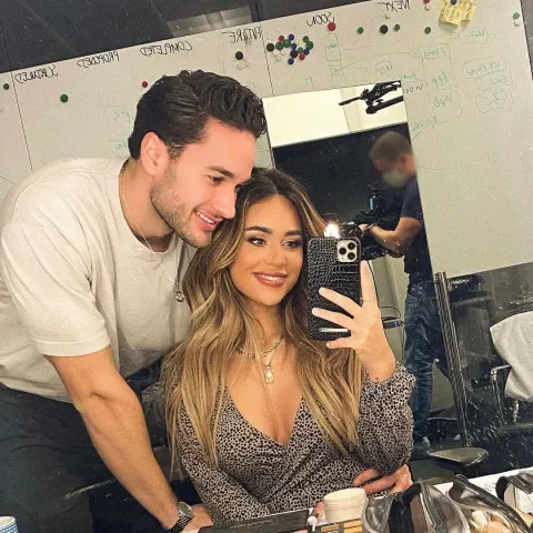 Leander Sacher und Melissa Damilia